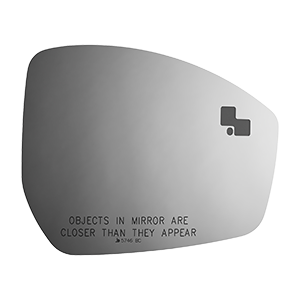 SIDE VIEW MIRROR W BLIND SPOT CROSS PATH